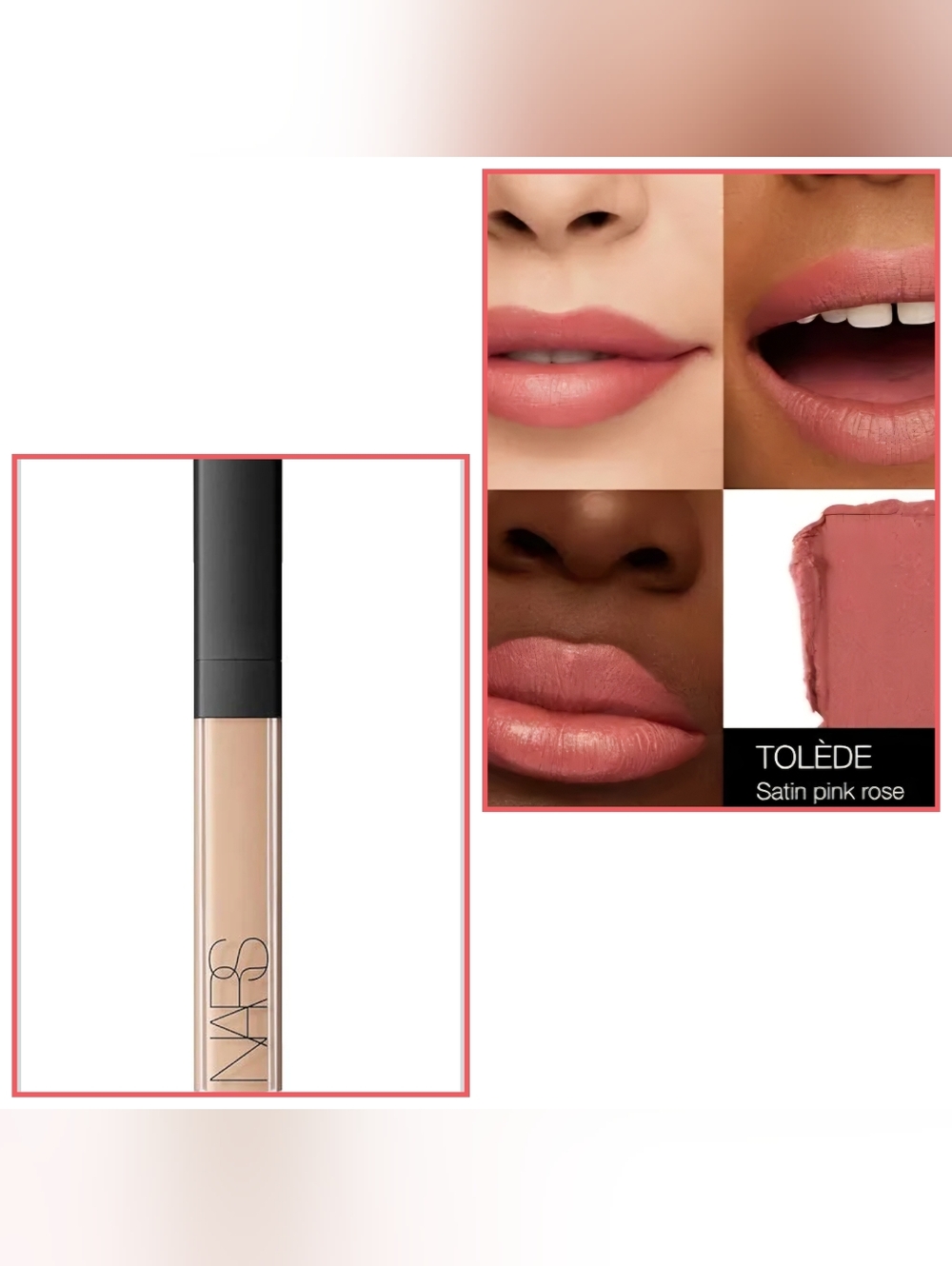 NARS - 2 Pack - Concealer & Satin Lipstick